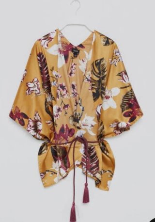 Kimono Sfera estampado floral talla única