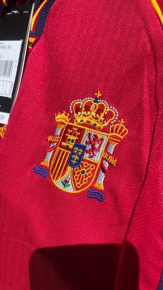 Camiseta España Retro 1998 Hierro Talla M/L