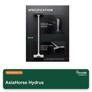 AsiaHorse Hydrus cable extensión ATX 24 pines