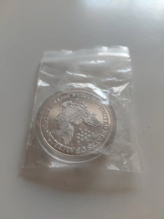 Moneda de Plata Americana .999