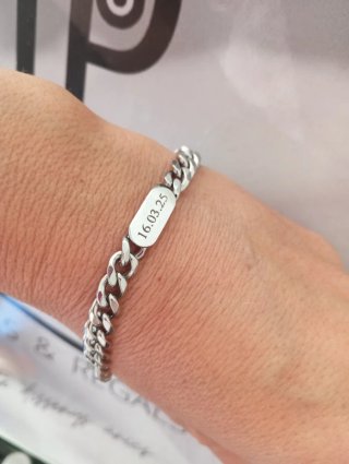 Pulsera Unisex con Grabados