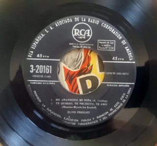 Elvis Presley y el Rock and Roll  SINGLE EP -1956