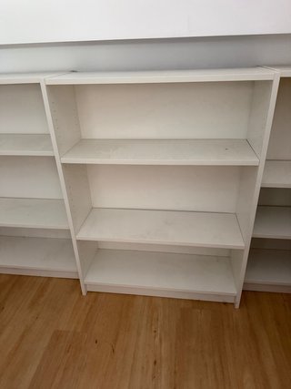 Estantería Blanca IKEA BILLY 80x28x106 3unidades