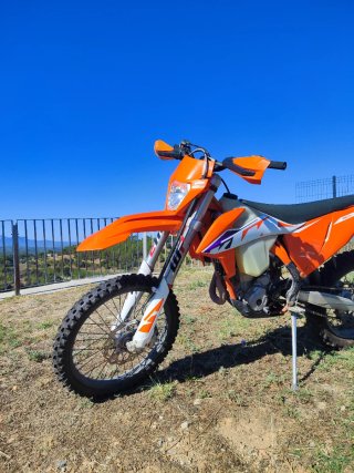 KTM EXCF 350 2023 Naranja/Blanca