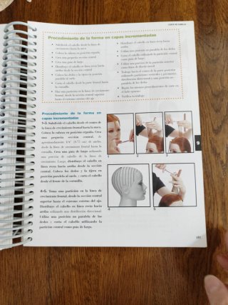 Libro peluquería cosmetología pívot point