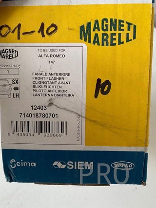 Intermitente alfa romeo 147 12403 nuevo