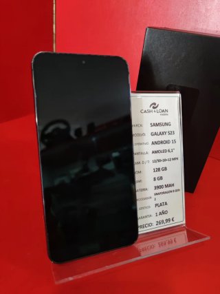 Samsung Galaxy S23 128GB negro