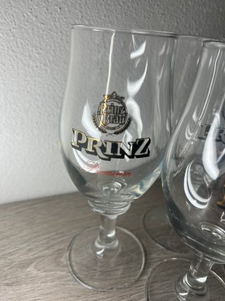 Set 5 Bicchieri Birra Prinz Brau Premium