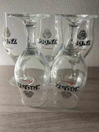 Set 5 Bicchieri Birra Prinz Brau Premium