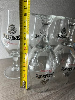 Set 5 Bicchieri Birra Prinz Brau Premium