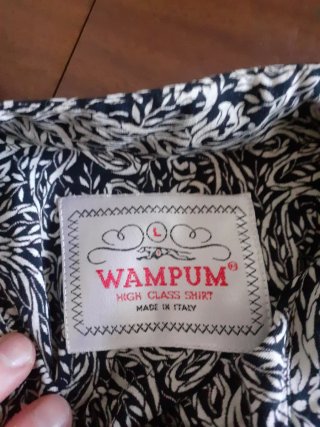 Camicia uomo fantasia bianco/nero taglia L