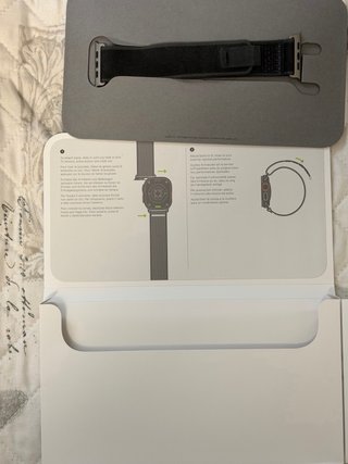 Pulsera Trail Loop Apple Watch Negra