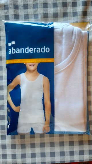 Camiseta interior Abanderado 100% Algodón T.12