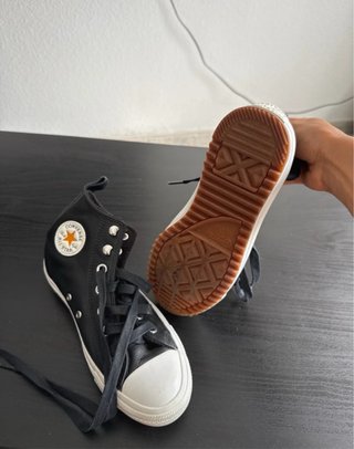 Zapatillas Converse Negras Mujer talla 36/5