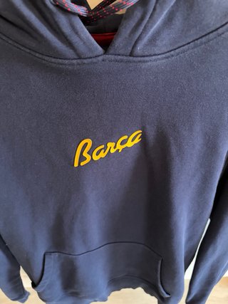 Sudadera Barça Azul