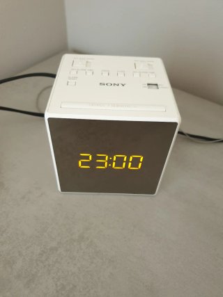 Radio Despertador Sony ICF-C1T Blanco