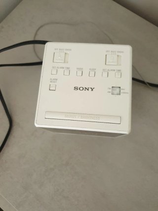 Radio Despertador Sony ICF-C1T Blanco