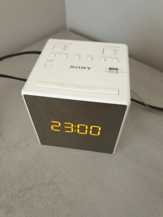 Radio Despertador Sony ICF-C1T Blanco