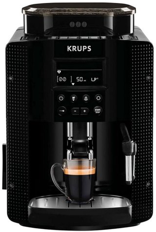 Cafetera Krups Súperautomática Negra
