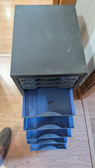 Cajonera archivador con ruedas