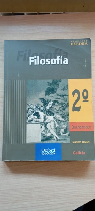Filosofia 2.º Bachillerato Exedra Libro del alu...