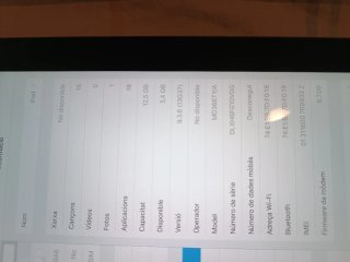 Apple iPad 16GB Plata