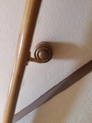 Pasamanos de madera para escaleras
