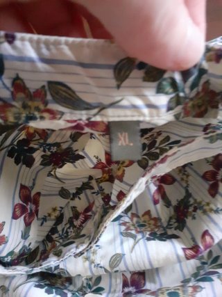 Camicia uomo fantasia floreale
