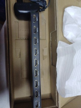 Divisor HDMI 1x8 Negro