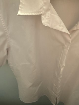Camisa blanca Gory manga corta