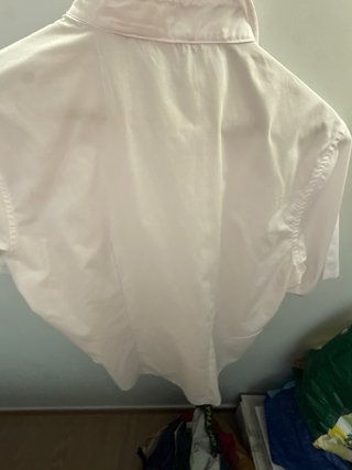 Camisa blanca Gory manga corta