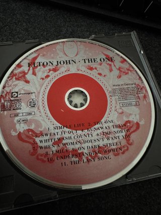 CD Elton John The One 1992