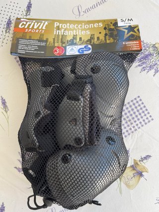 Protecciones infantiles patines/monopatín