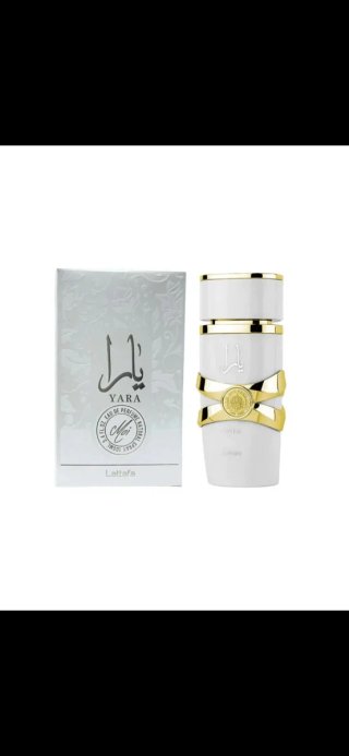Perfume Lattafa Yara Rosa y Plateado