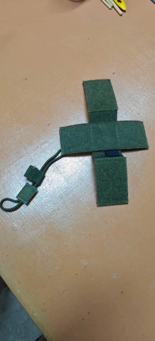 Correa táctica lanyard pistola antiperdida