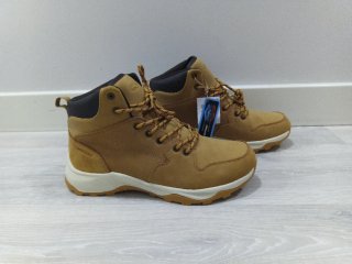 Botas de vestir y/o montaña color camel y blanco