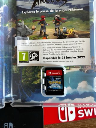 Nintendo Switch Pokémon Diamant Étincelant
