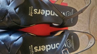 Sandalias Wonders Talla 39 Negras