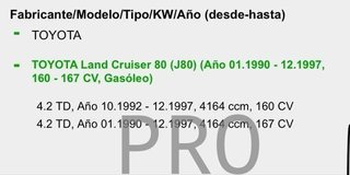 Kit embrague land cruiser nuevo