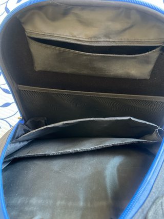 Mochila Aironback Azul y Gris