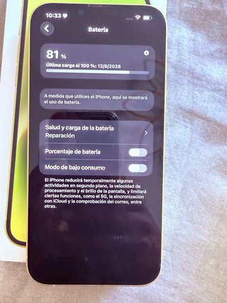 iPhone 14 Amarillo