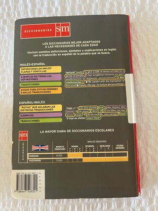 Diccionario Horizon. Inglés. Nivel Inicial. Eng...