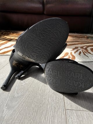 Sandalias Karl Lagerfeld Negras T37