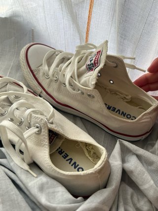 Zapatillas Converse  Talla 38 Blancas