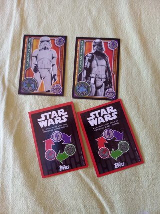 Colección 42 Cartas Star Wars Topps