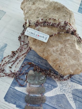 Conjunto Bisutería Negra y Plateada