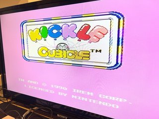 Kickle Cubicle NES Nintendo