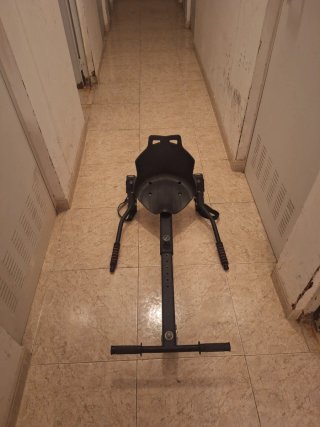 Hoverboard rosa + asiento