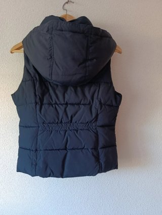 Chaleco Hollister Azul con Capucha