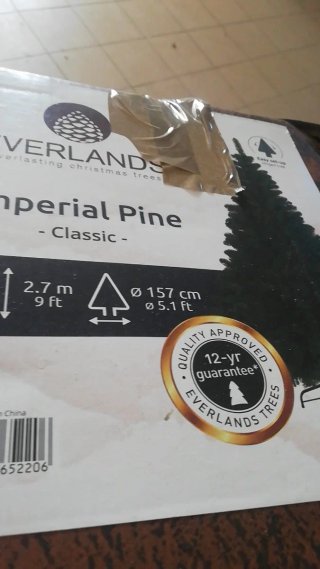 Albero di Natale Imperial Pine 2,70m